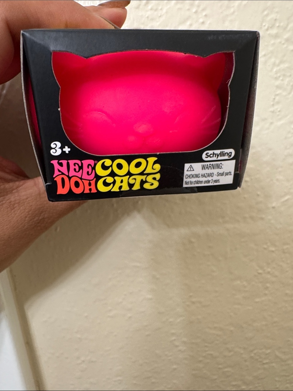 Needoh Cool Cats Pink Cat Toy - Soft Stretchy Play Putty